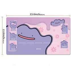 Ditto Board Game Pokemon Table Duel Playmat Card Play Mat TCG CCG Pad Mousepad - Image 2