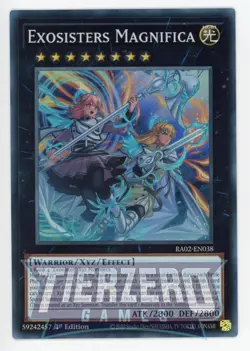 Yugioh RA02-EN038 - Exosister Magnifica - Super Rare - Image 1
