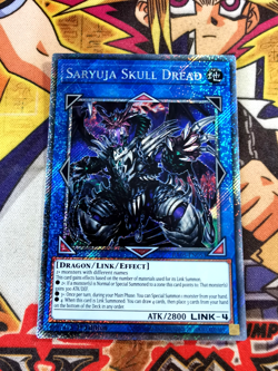 Saryuja Skull Dread ra05-en053 (NEW) Platinum-Secret Rare Yu-Gi-Oh! - Image 1