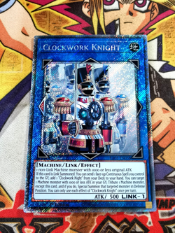 Clockwork Knight ra05-en058 (NEW) Platinum-Secret Rare Yu-Gi-Oh! - Image 1