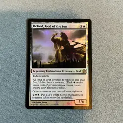 MTG- Heliod, God Of The Sun- Theros FOIL- Lightly Played- MAGIC CARD - Image 1