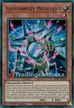 Yu-Gi-Oh! Illusionniste Metallique : UR MP25-FR241 - Image 1