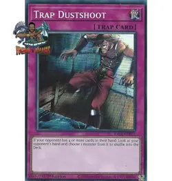 Yugioh! 1x Trap Dustshoot RA05-EN077 Collector's Rare 1st Ed NM - Image 1