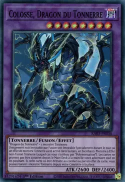 Yu-Gi-Oh! - Colosse, Dragon du Tonnerre - MINT/NMINT - FR - 1st - Image 1