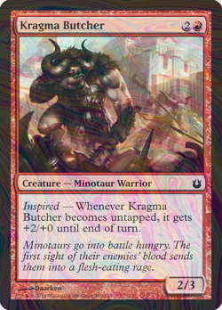 Foil Kragma Butcher - Born of the Gods | MTG Card - Image 1