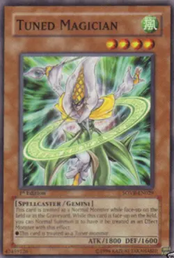 1x (LP) Tuned Magician - SOVR-EN029 - Common - Unlimited Edition YuGiOh - Image 1