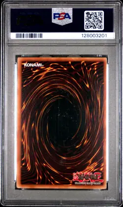 Black Rose Dragon Yugioh 2008 CSOC-EN039 Ghost Rare 1st Edition PSA 8 - Image 2