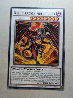 Red Dragon Archfiend - HSRD-EN023 - 1st Edition - Common - Yugioh TCG - Image 1