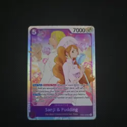 Sanji and Pudding EB02-035 SR Anime 25th Collection One Piece English NM/M - Image 1