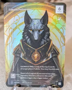 Wonders of the First Celestia Pathstrider Formless Foil FF Call Of The Stones - Image 1