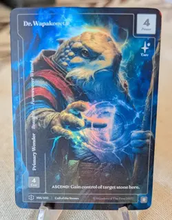 Wonders of the First Dr. Wapakoneta Rare Formless Foil FF Call Of The Stones - Image 1