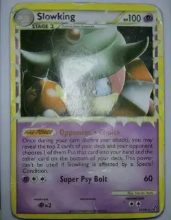 Pokemon Card Slowking 85/90 | PRE-OWNED ACCEPTABLE CONDITION - Image 1