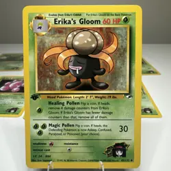 Erika's Pokemon Gym Heroes Lot Of 7 Vintage Cards 1st Edition (5) Common (2) - Image 4
