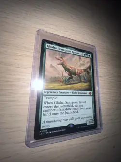 MTG Ghalta Stampede Tyrant LCI 0185 Regular Mythic Card - Image 2