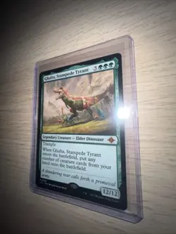 MTG Ghalta Stampede Tyrant LCI 0185 Regular Mythic Card - Image 3