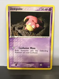 Pokemon Card - Slowpoke Yuka Morii Clay Art 80/112 Common - Image 1