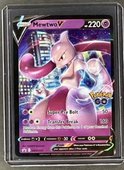 Mewtwo V SWSH223 SWSH: Sword & Shield Promo Cards Holo - Image 1