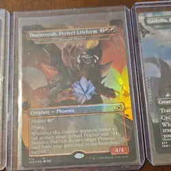 Magic: The Gathering Ikoria Foil Godzilla & Destoroyah Card Lot 2020 - 3 Cards - Image 3
