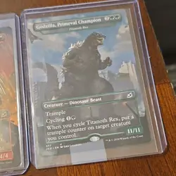 Magic: The Gathering Ikoria Foil Godzilla & Destoroyah Card Lot 2020 - 3 Cards - Image 4