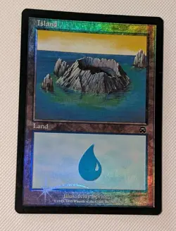 MTG *FOIL* Mercadian Masques ISLAND #335 SP - Image 1