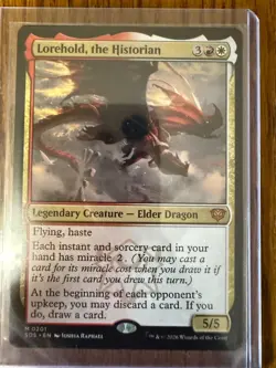 NONFOIL Lorehold, the Historian - NM - Secrets of Strixhaven MTG - Image 1