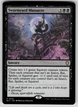 Swarmyard Massacre Normal R Commander: Bloomburrow 20 NM - Image 1