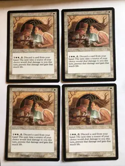 Cho-Arrim Alchemist X4 Mercadian Masques Ex Condition See Front/back Pics - Image 1