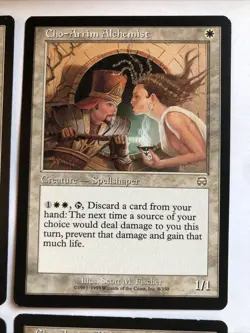 Cho-Arrim Alchemist X4 Mercadian Masques Ex Condition See Front/back Pics - Image 3