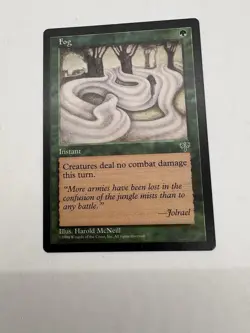 Magic The Gathering Fog Common Mirage Instant Vintage - Image 1