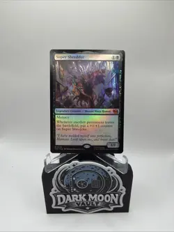 Mtg Super Shredder (TMT 0083) - Foil TMNT Teenage Mutant Ninja Turtles - Image 1