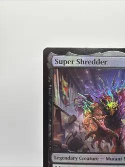 Mtg Super Shredder (TMT 0083) - Foil TMNT Teenage Mutant Ninja Turtles - Image 3