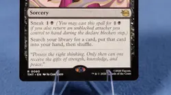 MTG Splinter's Technique (80/343) Teenage Mutant Ninja Turtles NM 🔮 - Image 3