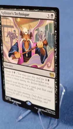 MTG Splinter's Technique (80/343) Teenage Mutant Ninja Turtles NM 🔮 - Image 4