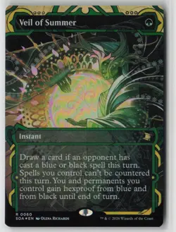 Veil of Summer 60 Rare Secrets of Strixhaven: Mystical Archive Foil Near Mint - Image 1