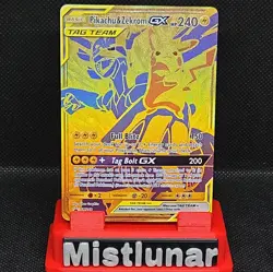 Pokemon TCG Pikachu & Zekrom GX SM248 Holo Promo NM Card ⚡ - Image 1