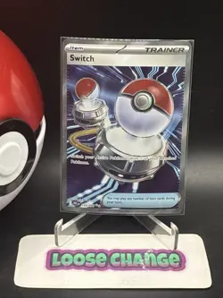 Switch #123/094 Ultra Rare 2025 Pokemon Phantasmal Flames SV - Image 1