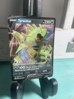 Tyranitar V SWSH109 Holo Black Star Promo Sword Shield Pokemon - Image 2