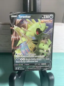 Tyranitar V SWSH109 Holo Black Star Promo Sword Shield Pokemon - Image 4