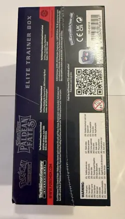 Pokemon TCG Scarlet & Violet Paldean Fates Elite Trainer Box - Image 5