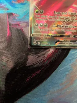 Pokemon Gengar VMAX Fusion Single Strike Holo Card 157/264 - Image 4