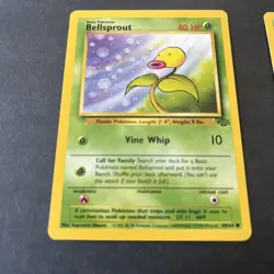 Vintage Pokemon Card Lot - Jungle set 2 cards! Bellsprout and Weepinbell - Image 2