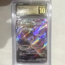 Pokemon Mew VMAX CGC 10 Triple Rare Holo 054/172 Japanese Vstar Universe - Image 1