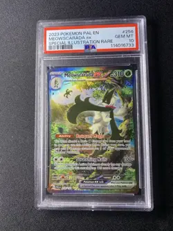 Meowscarada ex 256/193 Paldea Evolved 2023 Pokemon TCG Holo PSA 10 SIR Rare - Image 1