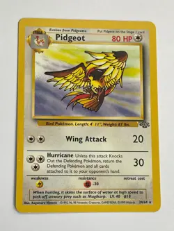 Pokemon TCG Jungle Pidgeot Rare 24/64 - Image 1