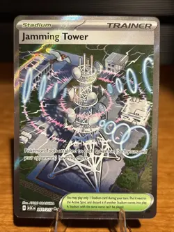 Jamming Tower Pokemon TCG Ascended Heroes 261/217 Ultra Rare - NM NEW - Image 1