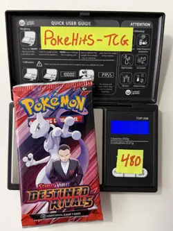 (HEAVY)🔥22.46g Pokemon TCG Destined Rivals Booster Pack Factory Sealed✅ - Image 1