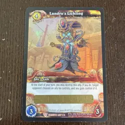 World Of Warcraft Landro’s Lichling Foil Loot Card NM Unscratched WOW TCG - Image 1