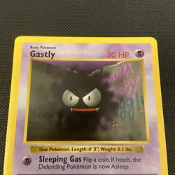 Gastly 050/102 Base Set (Shadowless) Pokemon - Image 2