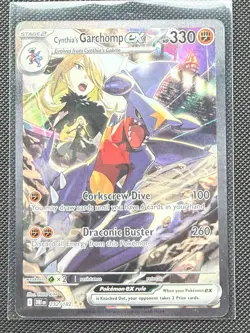Pokemon Cynthia's Garchomp 232/182 Destined Rivals Special Illustration Rare NM - Image 1