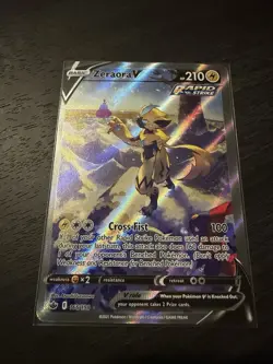 Pokemon Zeraora V Full Art Ultra Rare Holo 166/198 Chilling Reign 210 HP - Image 1